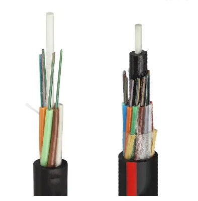 Cable de fibra óptica para exteriores con miembro de refuerzo no metálico GYFTY, sin armadura, diseño anti-EMI