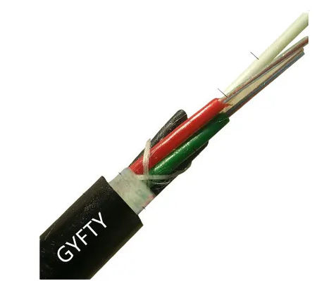 24 núcleos GYFTY no metálicos con cables de fibra óptica FRP