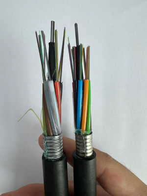 2 4 6 8 24 32 48 Núcleos Cables blindados de fibra óptica GYTA Cables subterráneos de fibra