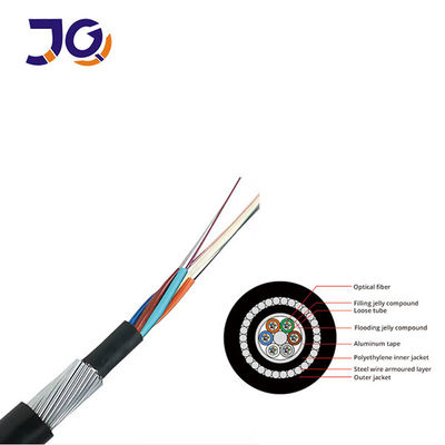 Cables de fibra óptica submarinos GYTA33 48 96 144 Núcleos Cables de fibra óptica submarinos
