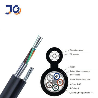 Fabricante de cable de fibra óptica gytc8a gytc8s de soporte automático