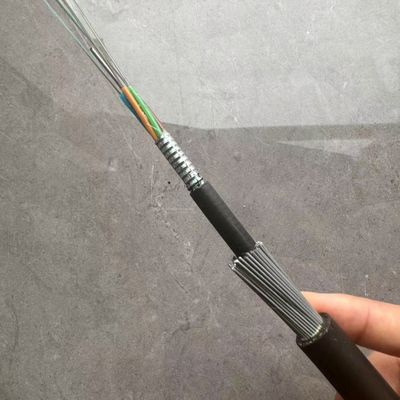 Cable de fibra óptica submarino subterráneo GYTA33 Cable de fibra óptica submarino blindado de tubo suelto