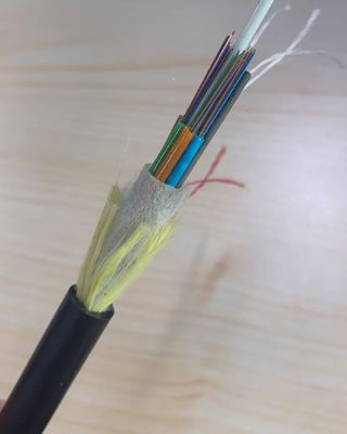 Precio de fábrica Todo dieléctrico Autoportante 12 24 48 núcleo ADSS cable de fibra óptica de chaqueta única