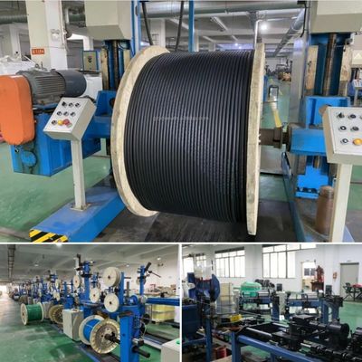 12 núcleos GYXTW para exteriores SM cable de fibra óptica unitube blindado con cinta de acero 6mm 7mm 8mm cable de fibra óptica