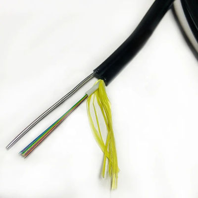 1.6mm Cables de fibra óptica de acero de resistencia del miembro FTTH Mini Figura 8