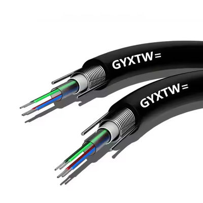 8 núcleo GYXTW G657A G652D SM Cable de fibra óptica aérea exterior con dos cables 1km precio