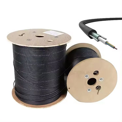 12 núcleos de cable de fibra óptica GYXTW para exteriores con un excelente rendimiento mecánico y ambiental