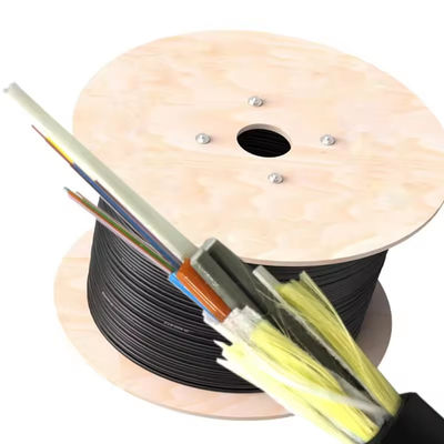 OEM Aerial ADSS Single Jacket 96 Core Cables de fibra óptica de modo único 1 km Precio para líneas de energía de diferentes tensiones