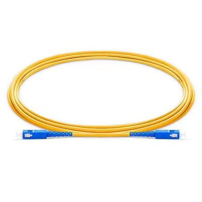 2.0mm 3.0mm SC UPC a SC UPC Duplex Jumper 1m 2m 3m 5m SM MM G652d SC Cordón de parche de fibra óptica
