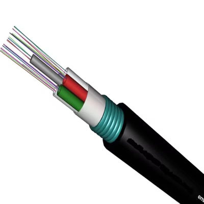 Exterior 72 96 144 216 288 Cuerpo de acero blindado Cables de fibra óptica sin soporte aéreo GYTS GYTA