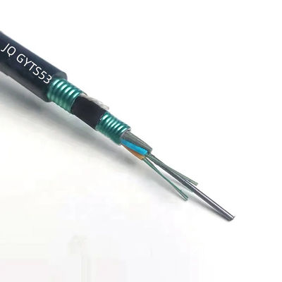 12 16 24 48 cable de fibra óptica de núcleo GYTA53 Enterramiento directo doble funda y cable de fibra óptica exterior blindado