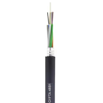 48 60 72 96 núcleo de modo único Cable blindado de fibra óptica GYFTA con núcleo reforzado para uso en equipos de red FTTH