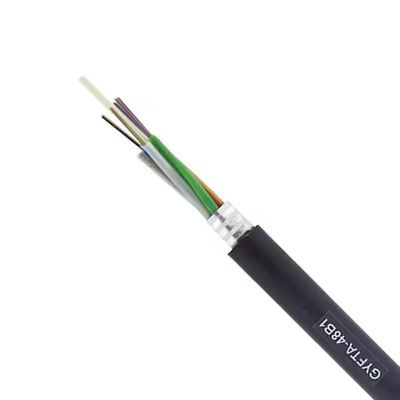 48 60 72 96 núcleo de modo único Cable blindado de fibra óptica GYFTA con núcleo reforzado para uso en equipos de red FTTH