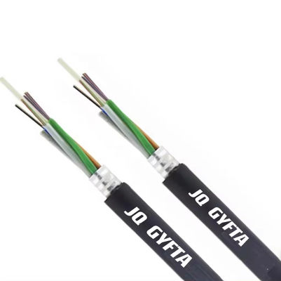 48 60 72 96 núcleo de modo único Cable blindado de fibra óptica GYFTA con núcleo reforzado para uso en equipos de red FTTH