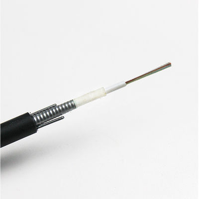 SM Cables de fibra óptica de exterior de modo único GYXTW53 GYXTW Mulitmode OM3 Cables de fibra óptica de 12 núcleos