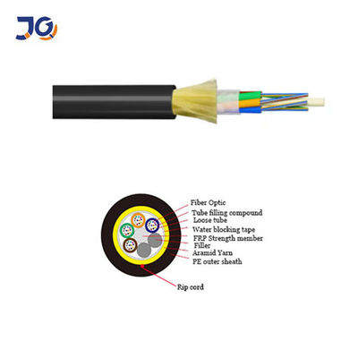 Cable de fibra óptica de 6 núcleos y 12 núcleos de 400 m