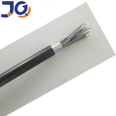 OEM Modo único 12 24 48 Core GYTS GYFTS Cables blindados de fibra óptica
