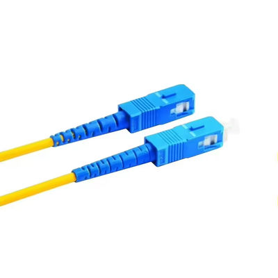 SC/UPC-SC/APC Parche de fibra óptica de modo único y multimodo Pigtail de fibra 3m 5m 10m 3.0mm LSZH
