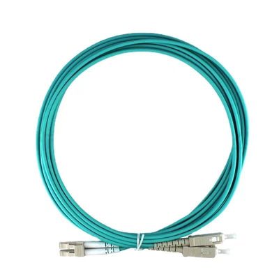 SC/UPC-SC/APC Parche de fibra óptica de modo único y multimodo Pigtail de fibra 3m 5m 10m 3.0mm LSZH