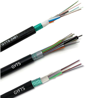 12/24/48/96C Conducto aéreo exterior GYTS GYFTS Cables de fibra óptica