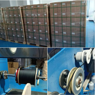 2 núcleos de FTTH para interiores GJXH-2B6 Cables de caída G657A2 LSZH chaqueta de PVC