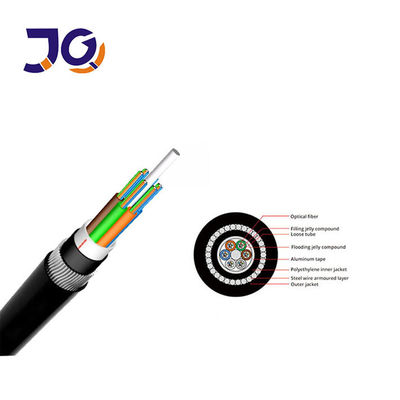 Modo único G652D Cable óptico de fibra óptica sumergido directo 24 36 48 96 núcleo