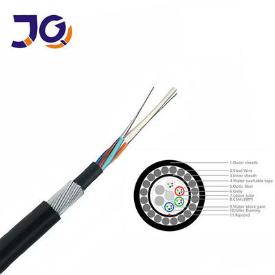 Modo único G652D Cable óptico de fibra óptica sumergido directo 24 36 48 96 núcleo