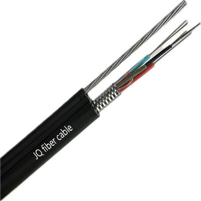 12 24 48 núcleos de antena aérea exterior GYTC8S GYTC8Y figura 8 cable de fibra óptica