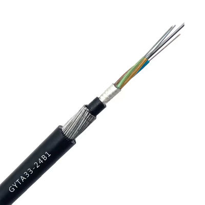 Cables de fibra óptica de 24 núcleos GYTA33 GYFTY33 Submarino Cables de tubos sueltos blindados