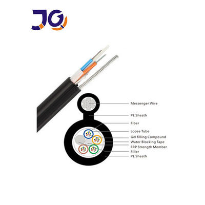 Modo único Figura 8 Cable de fibra óptica autoportante GYTC8S 24 48 96 Núcleo