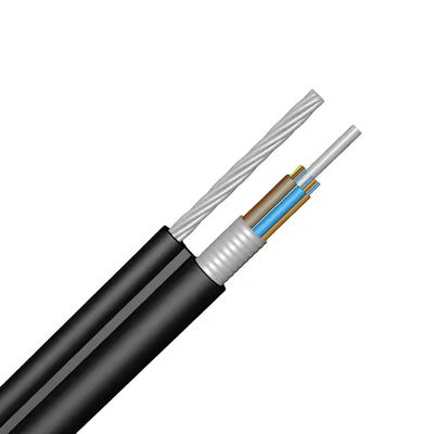 Figura 8 Cable de fibra óptica con cinta de aluminio / cinta de acero Diseño blindado y auto-sustentado para condiciones climáticas adversas