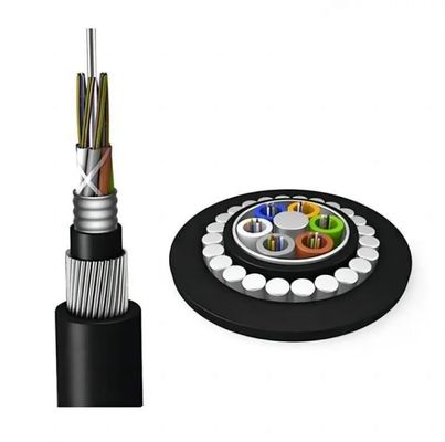 GYTA33 Cable submarino de fibra óptica 48/96/144 Núcleo para comunicaciones de larga distancia