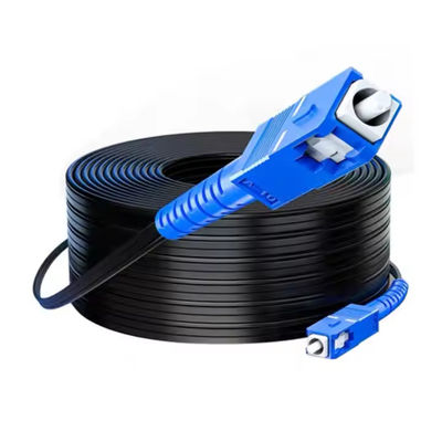 Cordón de parche de fibra óptica 3 mm LSZH SC APC a SC UPC 1m 2m 3m Modo único Cable de parche de alto rendimiento