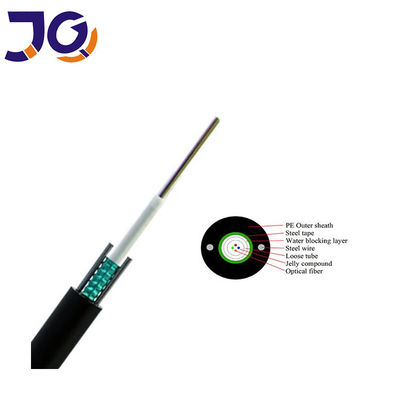 GYFXTS Unitube Central tubo suelto exterior de fibra óptica cable blindado cable