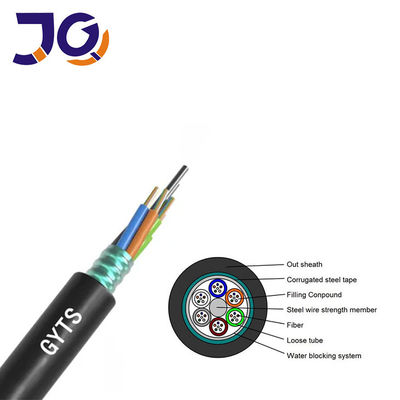 Cable óptico de fibra óptica de núcleo 48 96 144