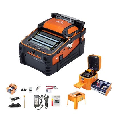 AI-9 Fusion Splicing Fibra Fusion Splicer Máquinas automáticas de soldadura de fibra óptica FTTH