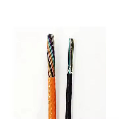GCYFY Micro cables de fibra óptica de modo único de conducto de explosión de aire 24 48 96 144 Tamaños FTTH