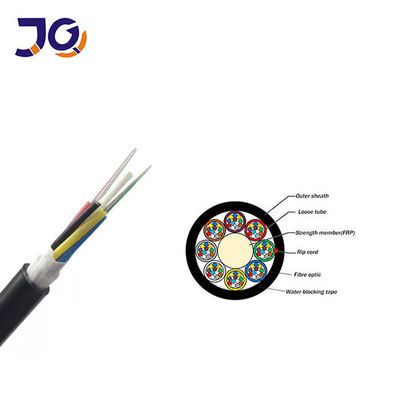 Cables de fibra óptica para exteriores no metálicos GYFTY 144 núcleo de modo único G652D