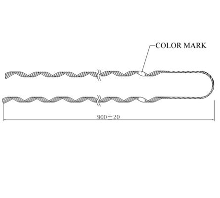Accesorios para cables ADSS con abrazaderas de tensión preformadas