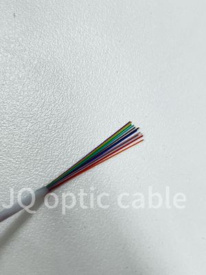 Cable óptico blindado de 4 núcleos, 6 núcleos, 8 núcleos y 12 núcleos para exteriores GYXTW tubo central suelto de conducto de un solo modo