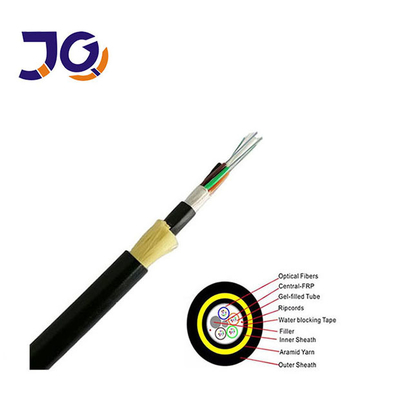 Cable de Fibra Óptica ADSS 24 48 96 Hilos, Tramo 200m, 48 96 144 Núcleos, Chaqueta Simple/Doble, ADSS ASU