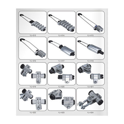 Preformado Guy agarre de acero de aleación de aluminio 70KN para 6-15mm Cable