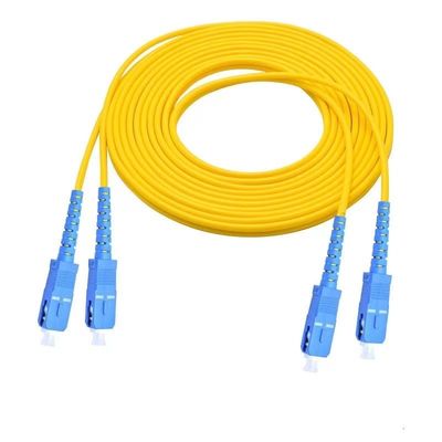 Latiguillo de fibra óptica SC APC SC UPC 3mm LSZH FTTH 1m 2m 3m Transmisión rápida de datos