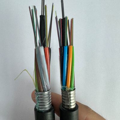 GYTA Cable blindado de fibra óptica 2 144 núcleos tubo suelto en cadena conducto de enterramiento directo