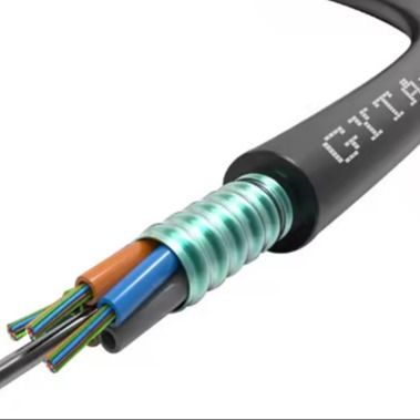 Cable de fibra óptica monomodo GYTA para exteriores G652D de 12 24 núcleos para instalación en conductos y aérea