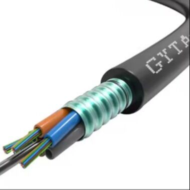 Cable de fibra óptica monomodo GYTA para exteriores G652D 12 suministro directo de fábrica universal aéreo de 24 núcleos