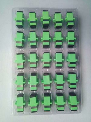 Adaptador de fibra óptica a una cara bajo del SC 1550nm de la pérdida de inserción