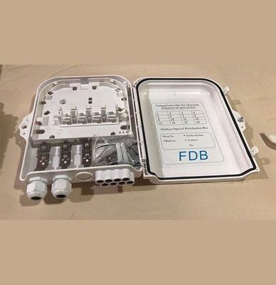 Caja de distribución del divisor de la fibra de FTTX FTTB 8Cores