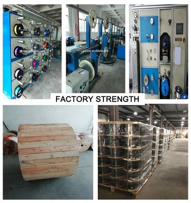 Cable de fribra óptica al aire libre no metálico de GYFXTY 12Core