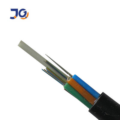 Precio de fábrica por metro 24 36 48 96 144 Cable de fibra óptica de tubos sueltos con fibra óptica con FRP